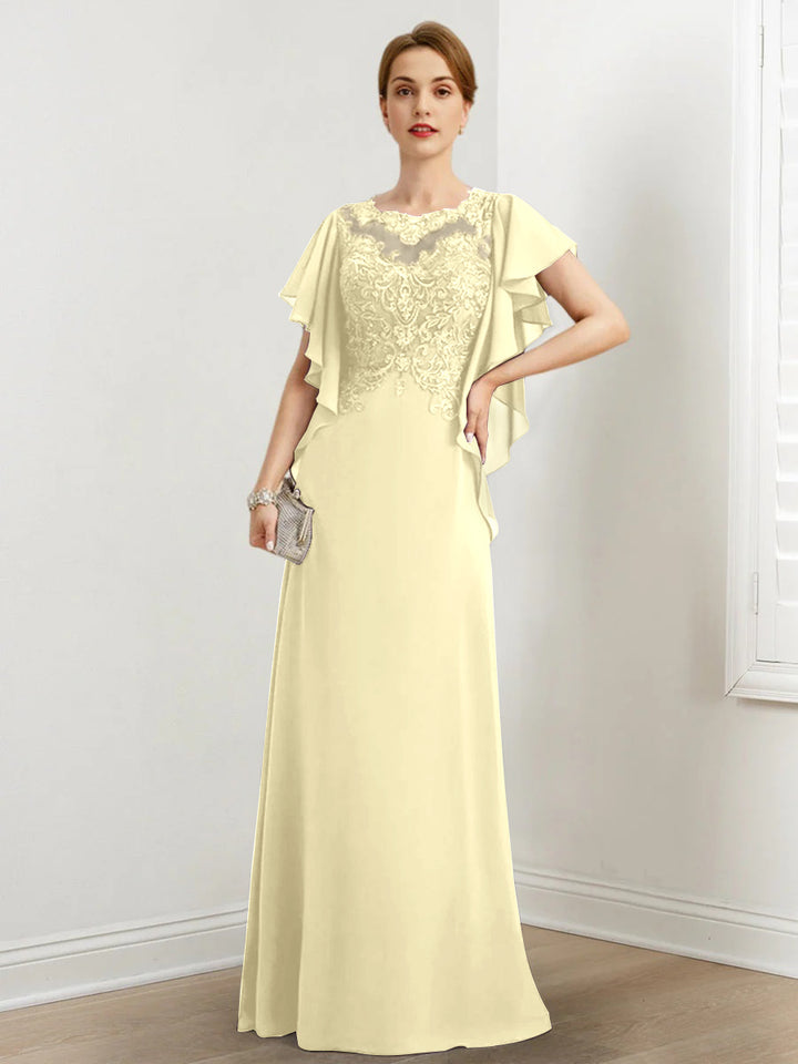 A-Line/Princess Mother of the Bride Dresses with Applique