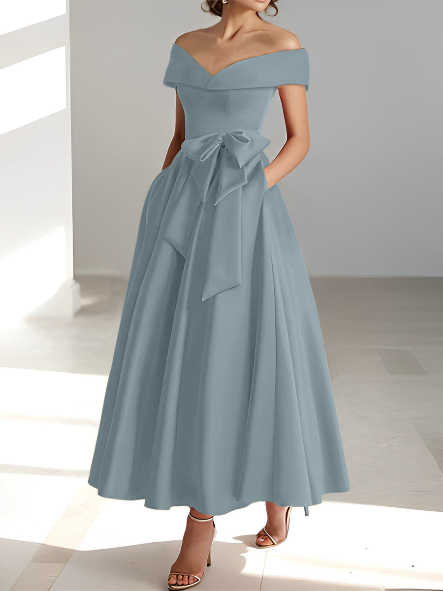 Stunning Dusty Blue Mother of the Bride Dresses | Mondressy Stunning Dusty Blue Mother of the Bride Dresses | Mondressy