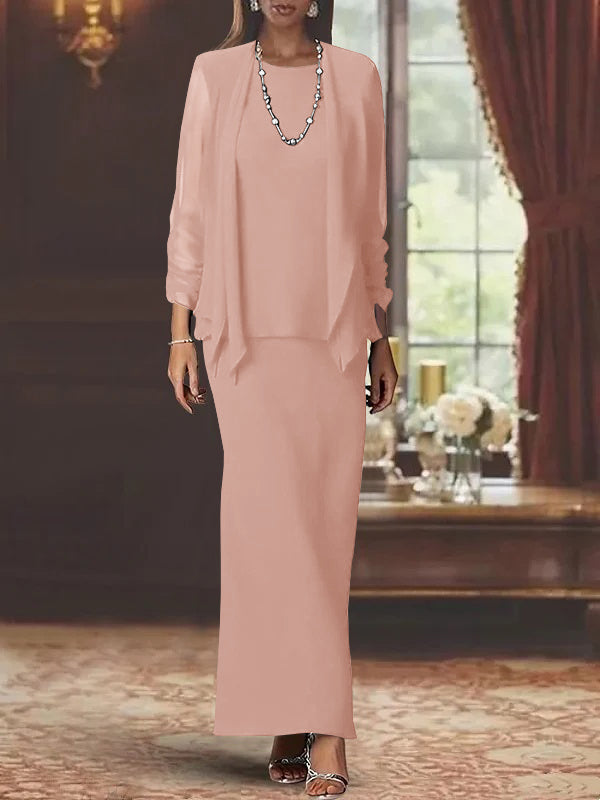 Elegant & Chic Dusty Rose Mother of the Bride Dresses - Mondressy Elegant & Chic Dusty Rose Mother of the Bride Dresses - Mondressy