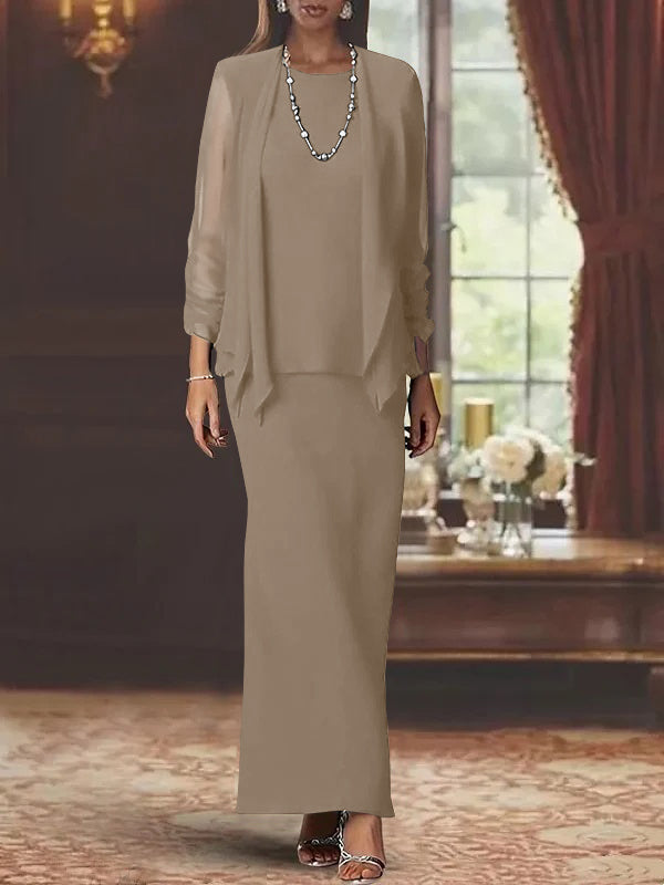 Taupe Mother of the Bride Dresses | Mondressy Taupe Mother of the Bride Dresses | Mondressy