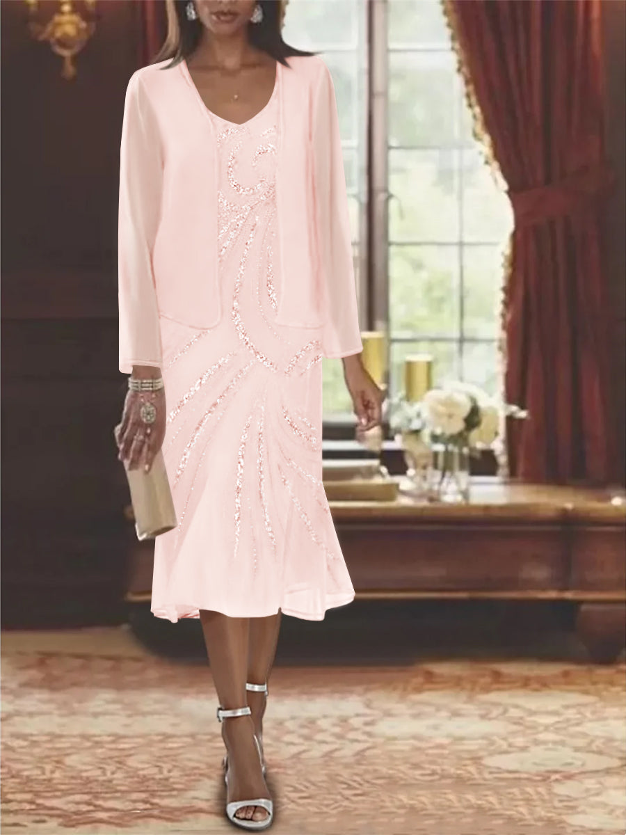 knee length chiffon dress A-line V-neck Knee-length White Short Homecoming Dresses Affordably priced under $100 Short Sleeves Knee Length Chiffon