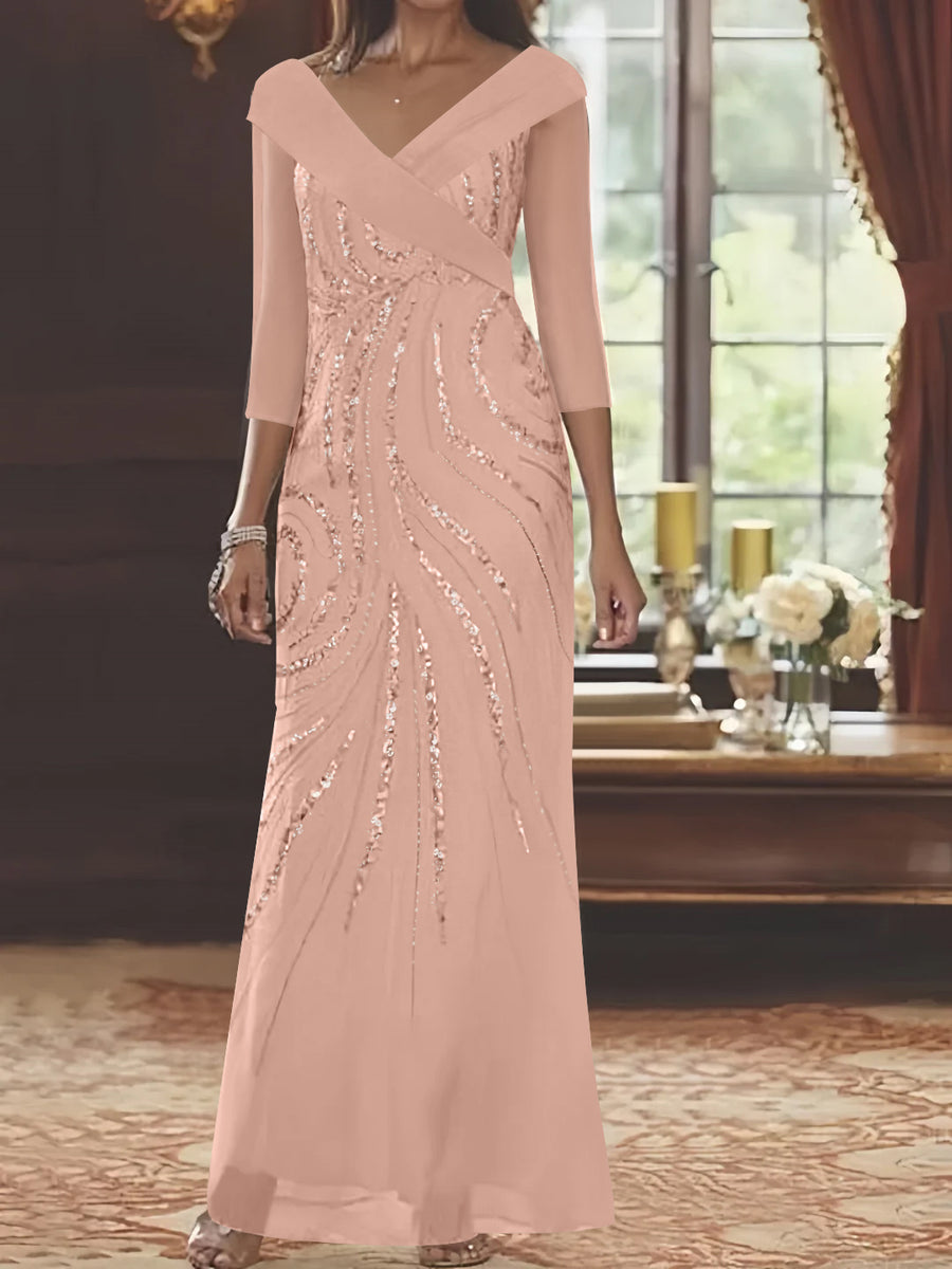 Ankle-Length Mother of the Bride Dresses - Mondressy Ankle-Length Mother of the Bride Dresses - Mondressy