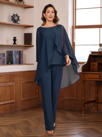 Sheath/Column V-Neck Half Sleeves Knee-Length Beading Mother of the Bride Dresses with Floral Embroidery & Appliques & Jacket