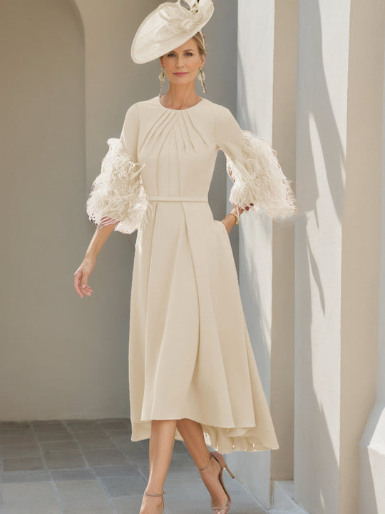 Tea-Length Mother of the Bride Dresses 2026 | Elegant Midi & Formal