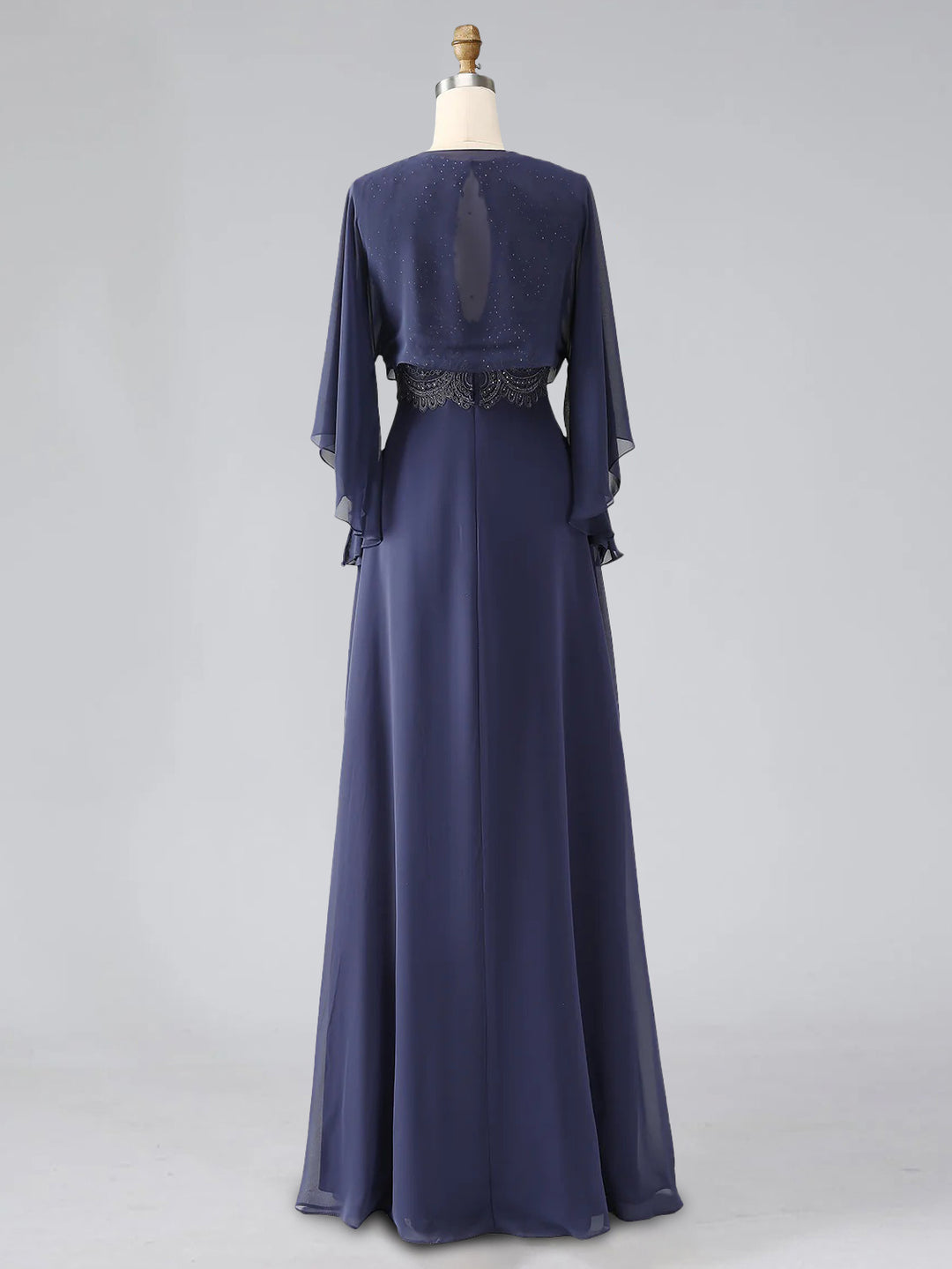 A-Line/Princess Scoop Sleeveless Floor-Length Pleated Mother of the Bride Dresses with Lace Appliques & Rhinestones & Shawl