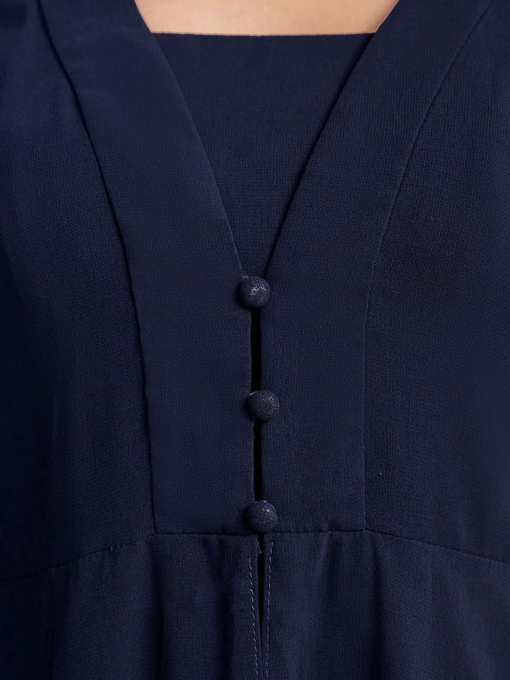 A-Line/Princess Square Neck Sleeveless Tea-Length Mother of the Bride Dresses with Long Jacket