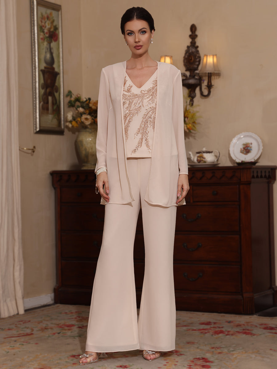 Mother of the Bride Pant Suits 2026 | Dressy Wedding Pantsuits for Formal - Mondressy Mother of the Bride Pant Suits 2026 | Dressy Wedding Pantsuits for Formal - Mondressy