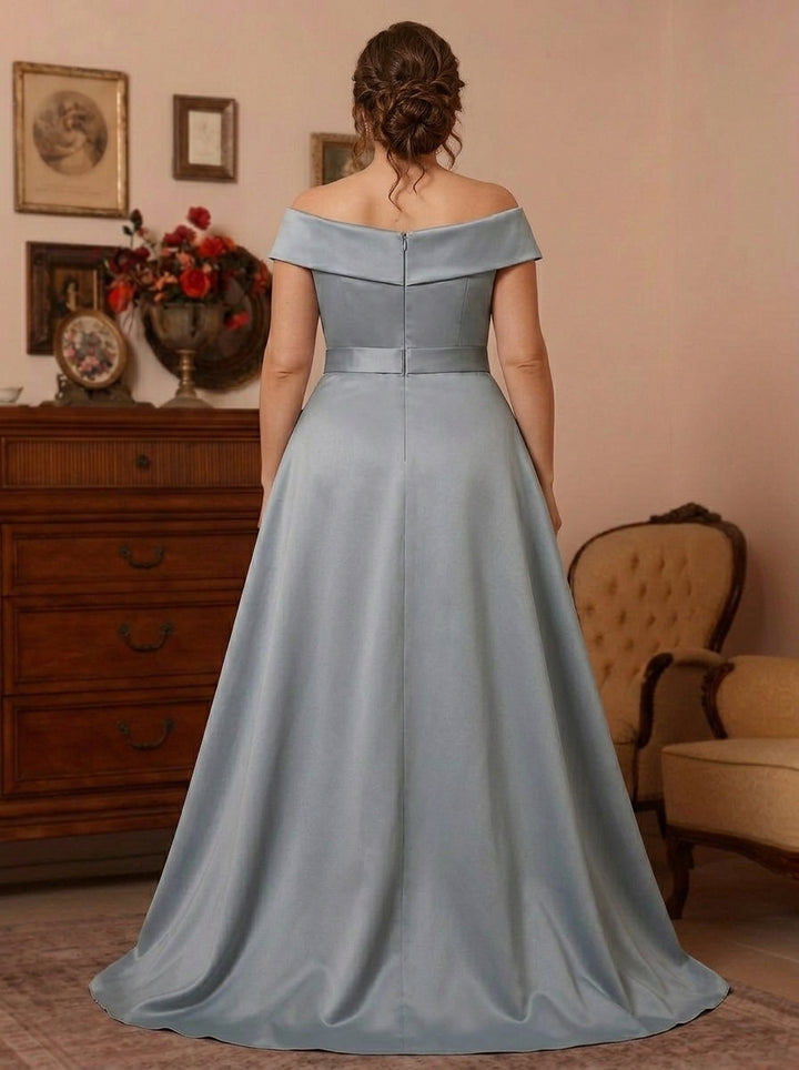 mother of the bride dress silver sheath plus size Sheath/Column V-Neck Ankle-Length Plus Size Mother of the Bride Dresses with Jacket & Sequins Beading Jade