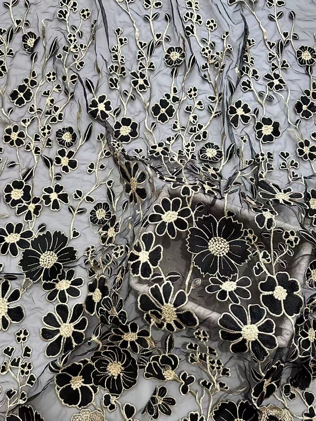 Sheath/Column High Neck Lace Floral Mother of the Bride Dresses Long Sleeves Tea-Length