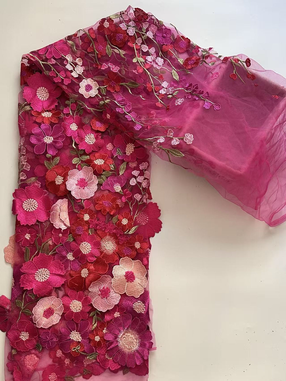 Sheath/Column High Neck Lace Floral Mother of the Bride Dresses Long Sleeves Tea-Length