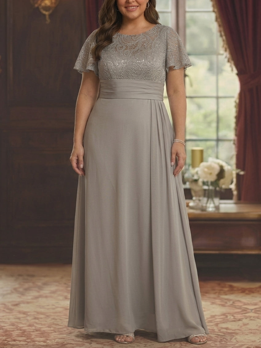 short plus size mother of the bride dresses R&M Richards Jacket Dress with Sparkling Neckline- Plus, Size 1X, Lavender