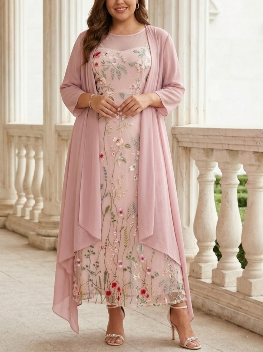 plus mother of the bride dresses Plus Size Mother of the Bride Dresses,Purple Mother Dress,Mother Dresses with Sleeves,MD00018, US24W / Dark Navy