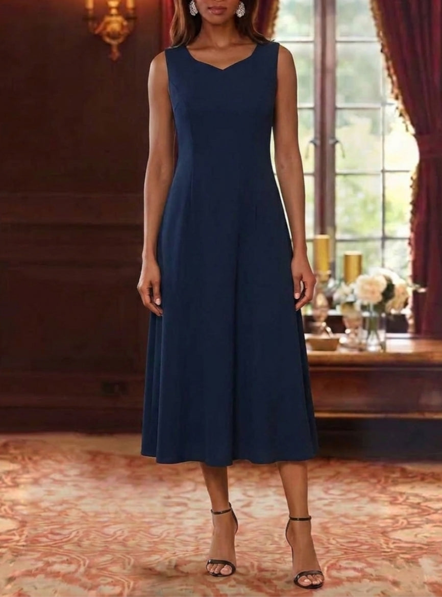 2 Pieces A-Line/Princess V-Neck Chiffon Mother of the Bride Dresses with Jacket Floral 3/4 Sleeves Tea-Length