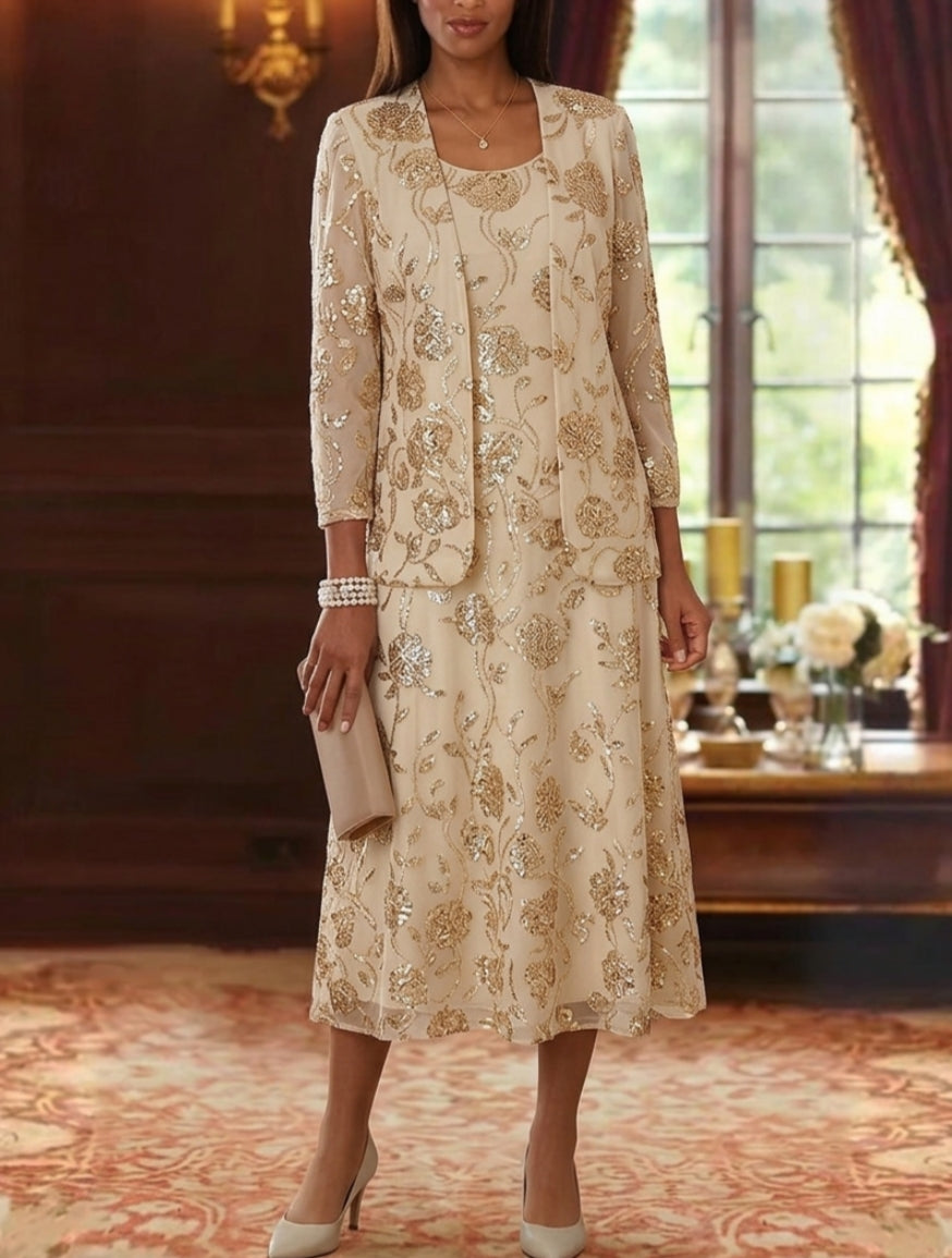 beige mother of bride dresses Beige Dress for Mother of the Bride