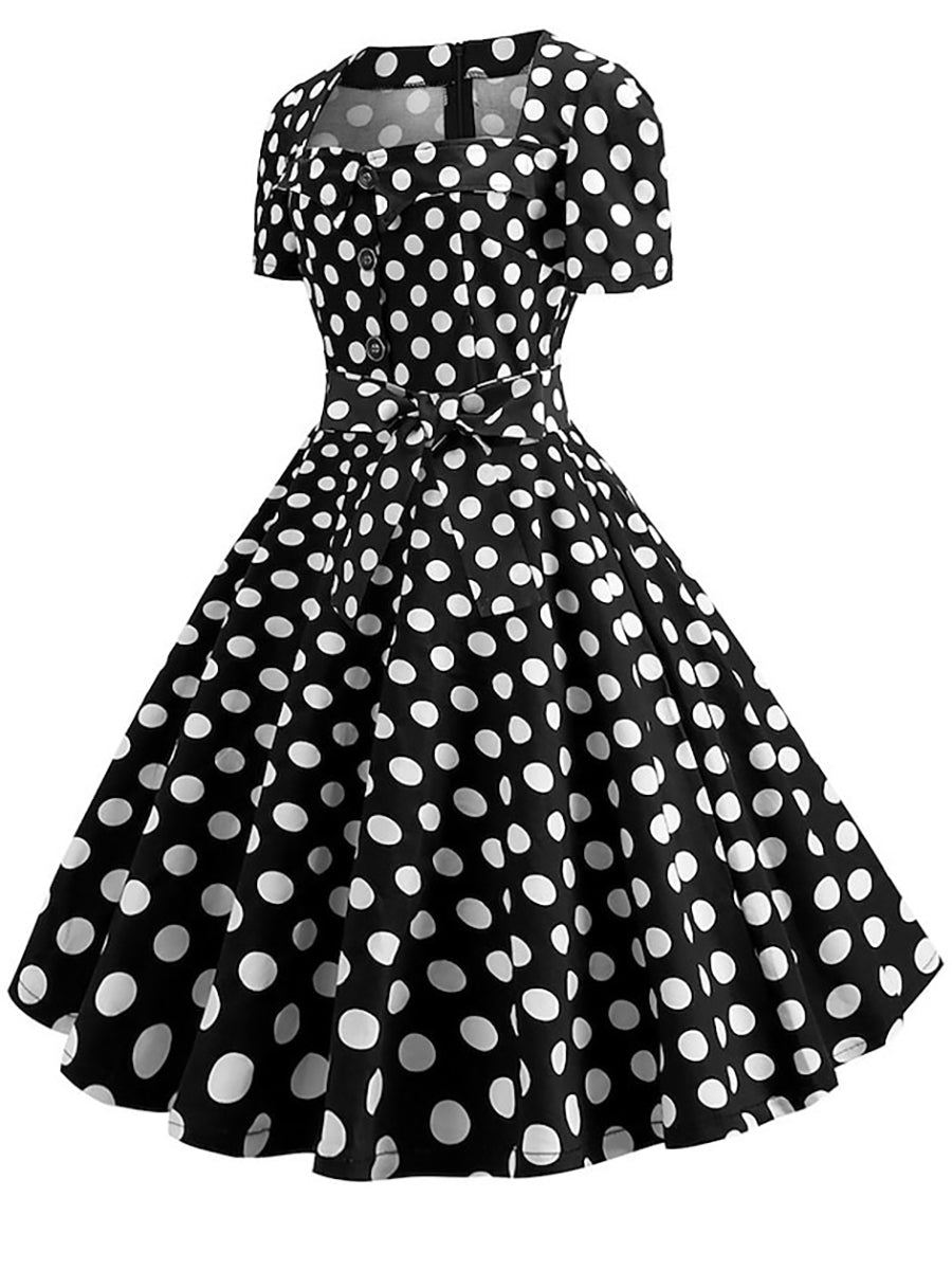 A-Line/Princess Square Neck Vintage Costume Party Dresses with Accessories Set
