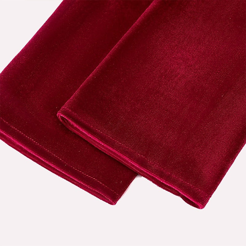 1920s Women's Retro Velvet Solid Colored Elegant Opera Party Gloves