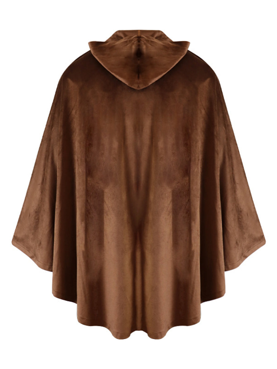 Punk/Gothic Medieval Vintage Costume Dresses Hoodies Robe Adults' Cloak