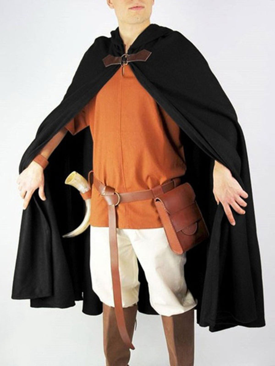 Punk/Gothic Medieval Vintage Costume Dresses Hoodies Robe Adults' Cloak