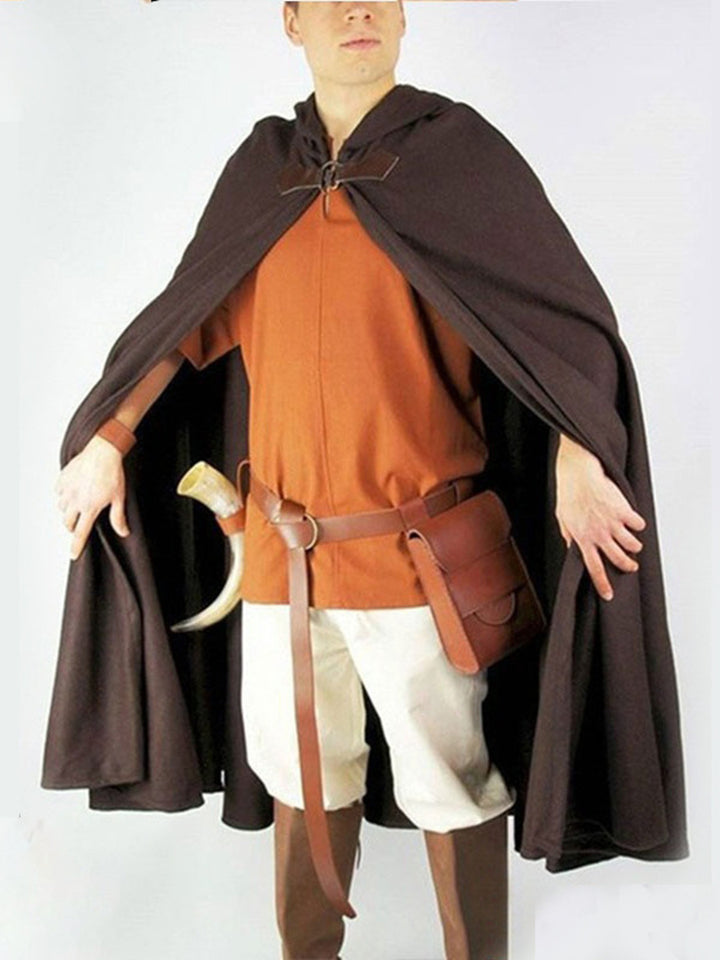 Punk/Gothic Medieval Vintage Costume Dresses Hoodies Robe Adults' Cloak