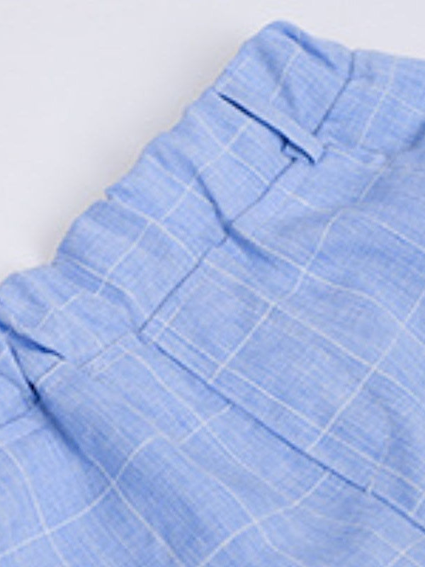 Boys Suit Vest Shorts Set Clothing Set 3 Pieces Sleeveless 4-13 Years Boy's Summer Wedding Suit Sets