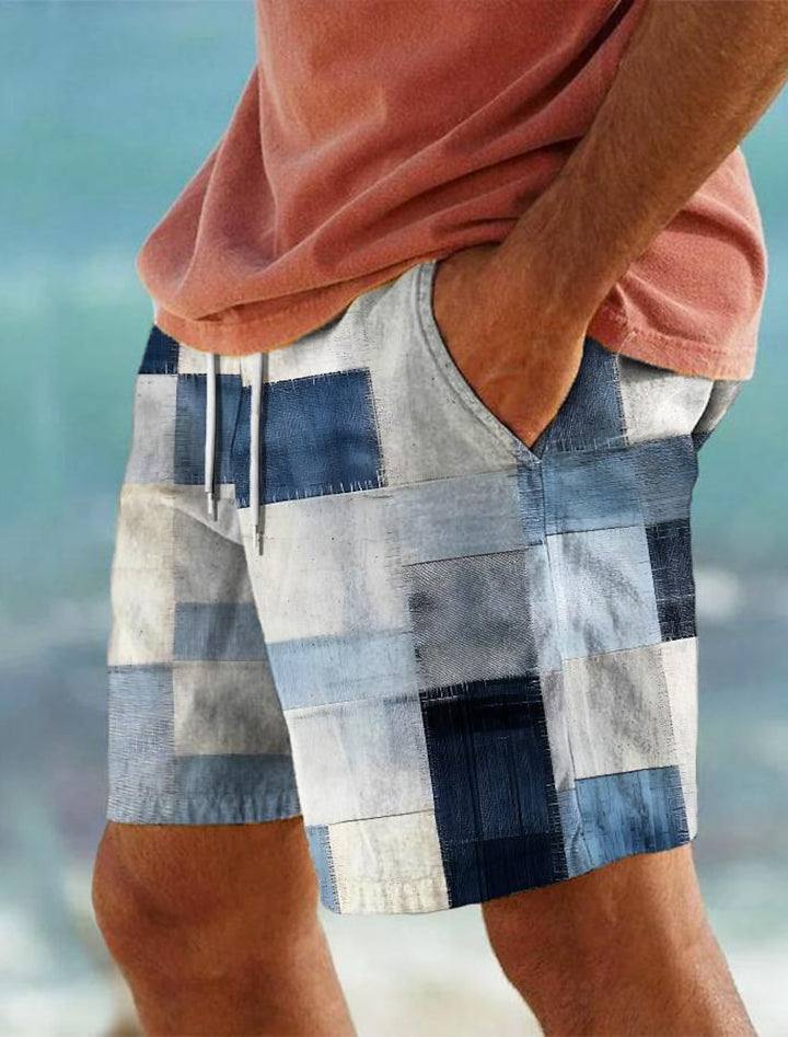 Men's Shorts Casual Short Hawaiian Style 3D Printed