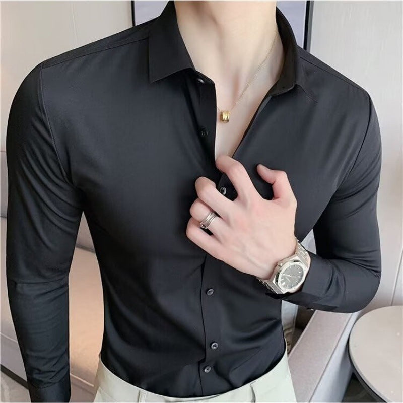 Men's Standard Fit Long Sleeve Classic Shirt