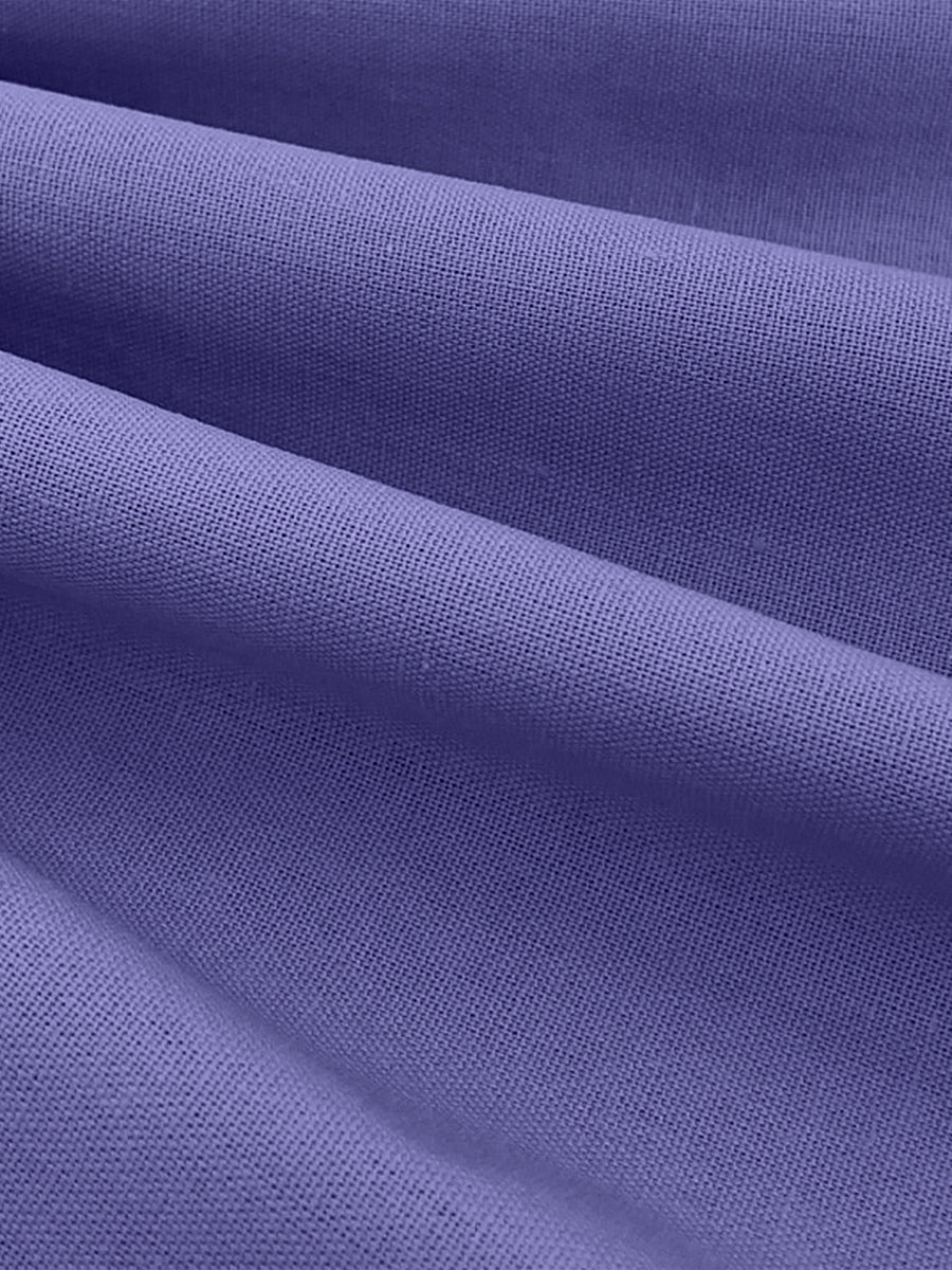 Lilac Men's Formal Notch Tailored Fit Single Breasted One-button Wedding Party Suits