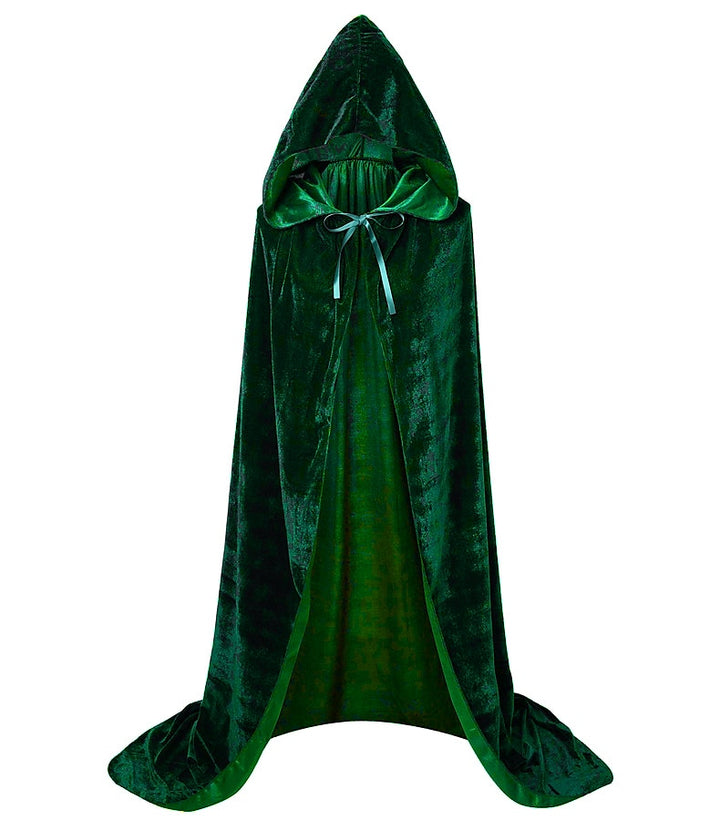 Solid Color Witch Cloak Masquerade Cosplay Costume