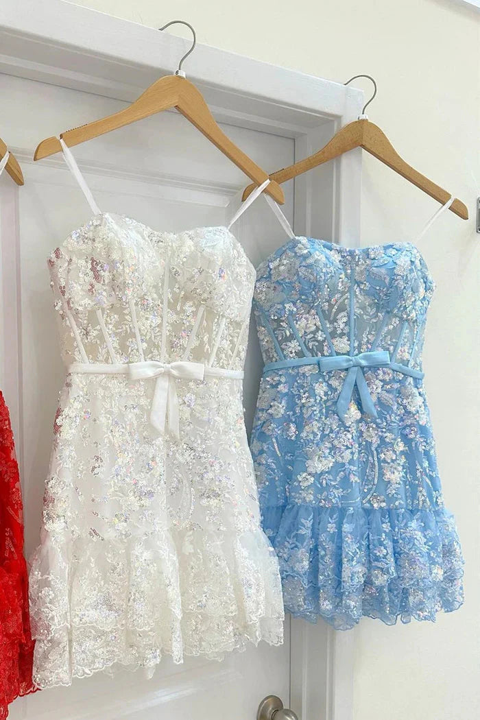 A-Line/Princess Straight-Across Sleeveless Short/Mini Party Dance Cocktail Homecoming Dress With Tiered Ruffles, Red A-Line/Princess Straight-Across Sleeveless Short/Mini Party Dance Cocktail Homecoming Dress With Tiered Ruffles, Red