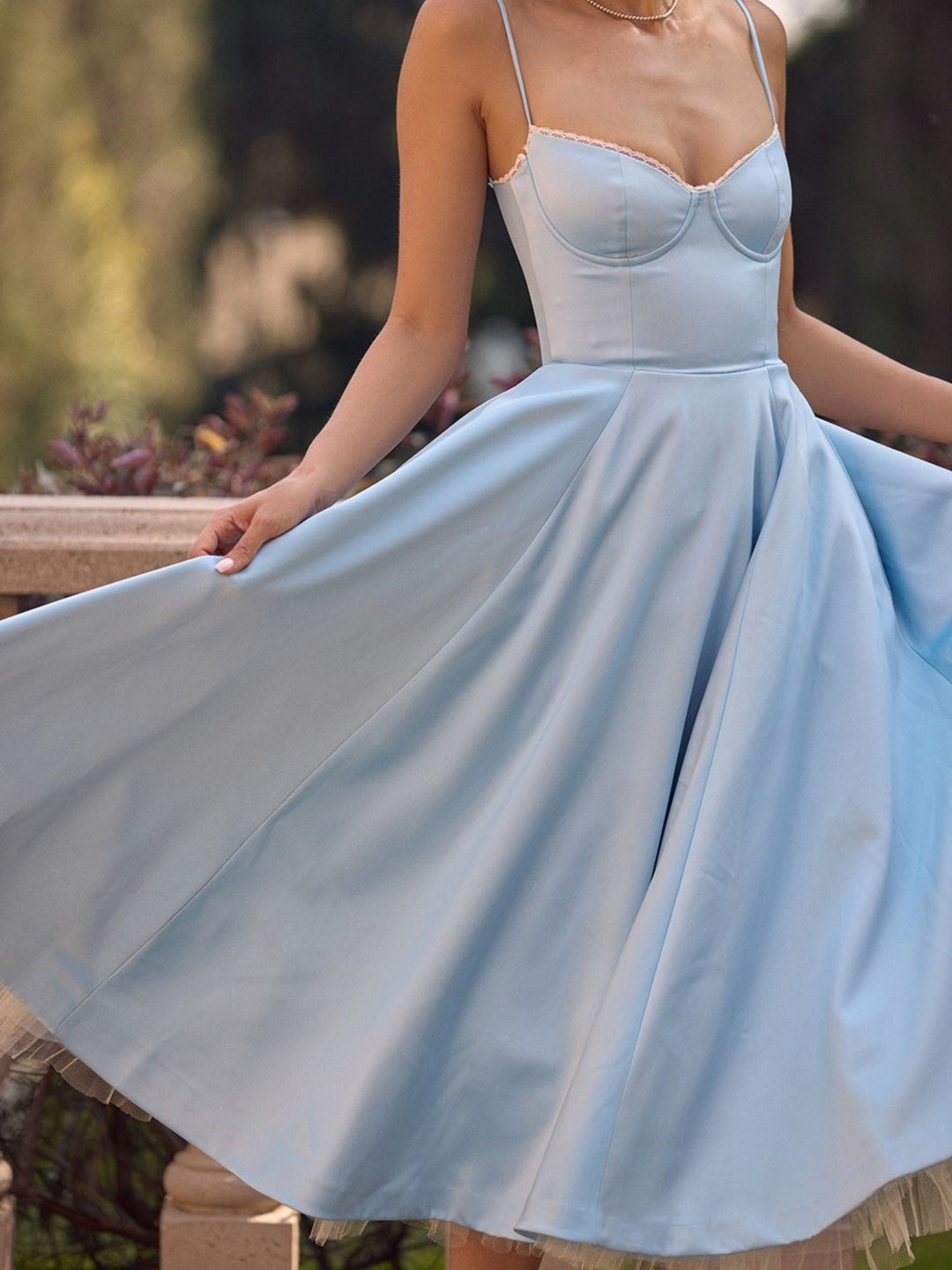 A-Line/Princess Sweetheart Sleeveless Ankle Length Cocktail Dresses