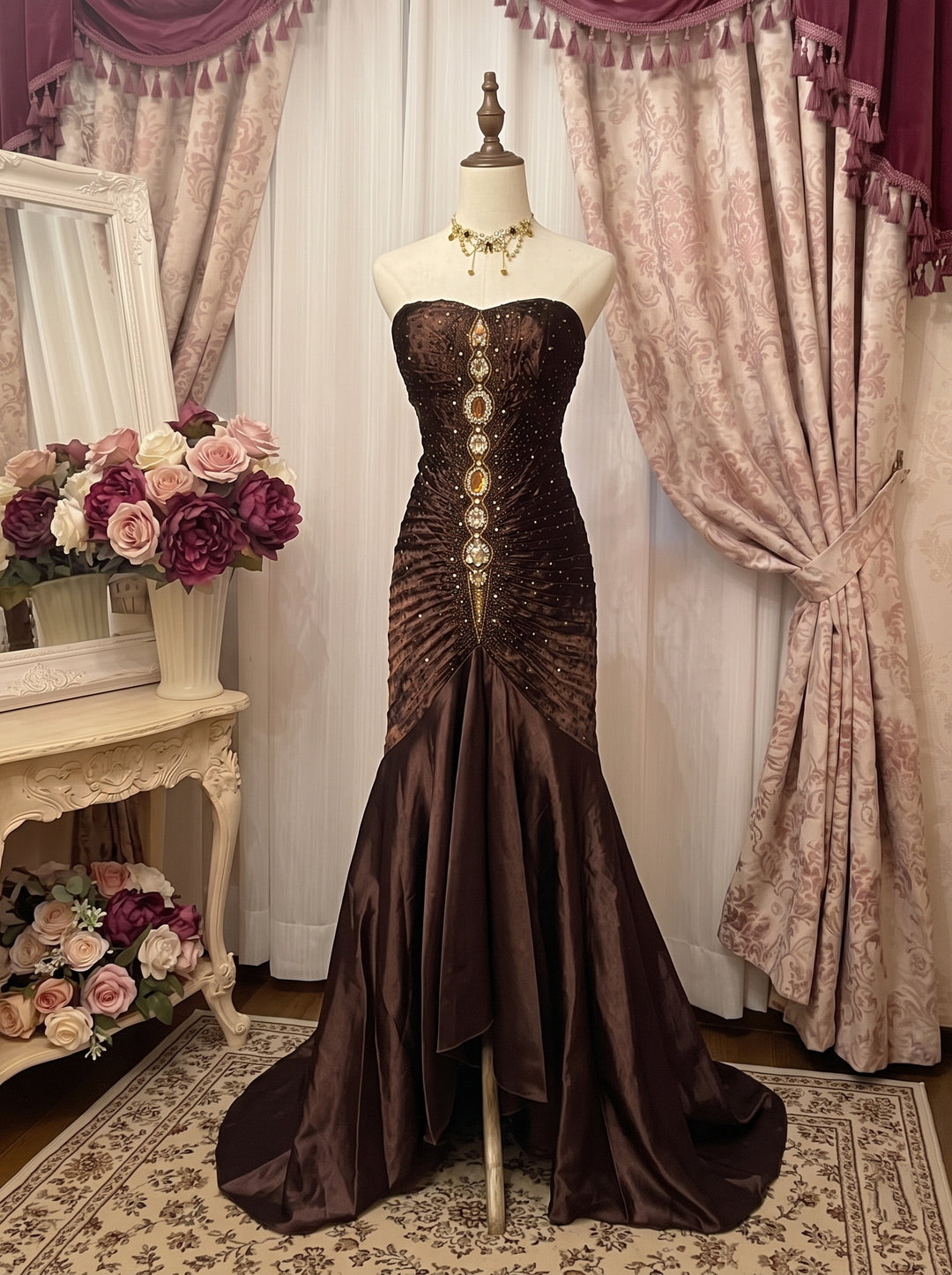 A-Line/Princess Sweetheart Sleeveless Asymmetrical Taffeta Prom Dresses with Ruffles & Sequins