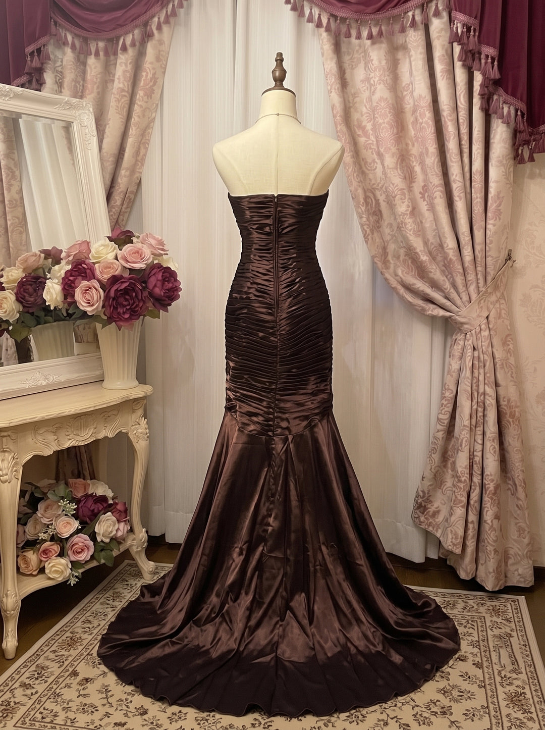 A-Line/Princess Sweetheart Sleeveless Asymmetrical Taffeta Prom Dresses with Ruffles & Sequins