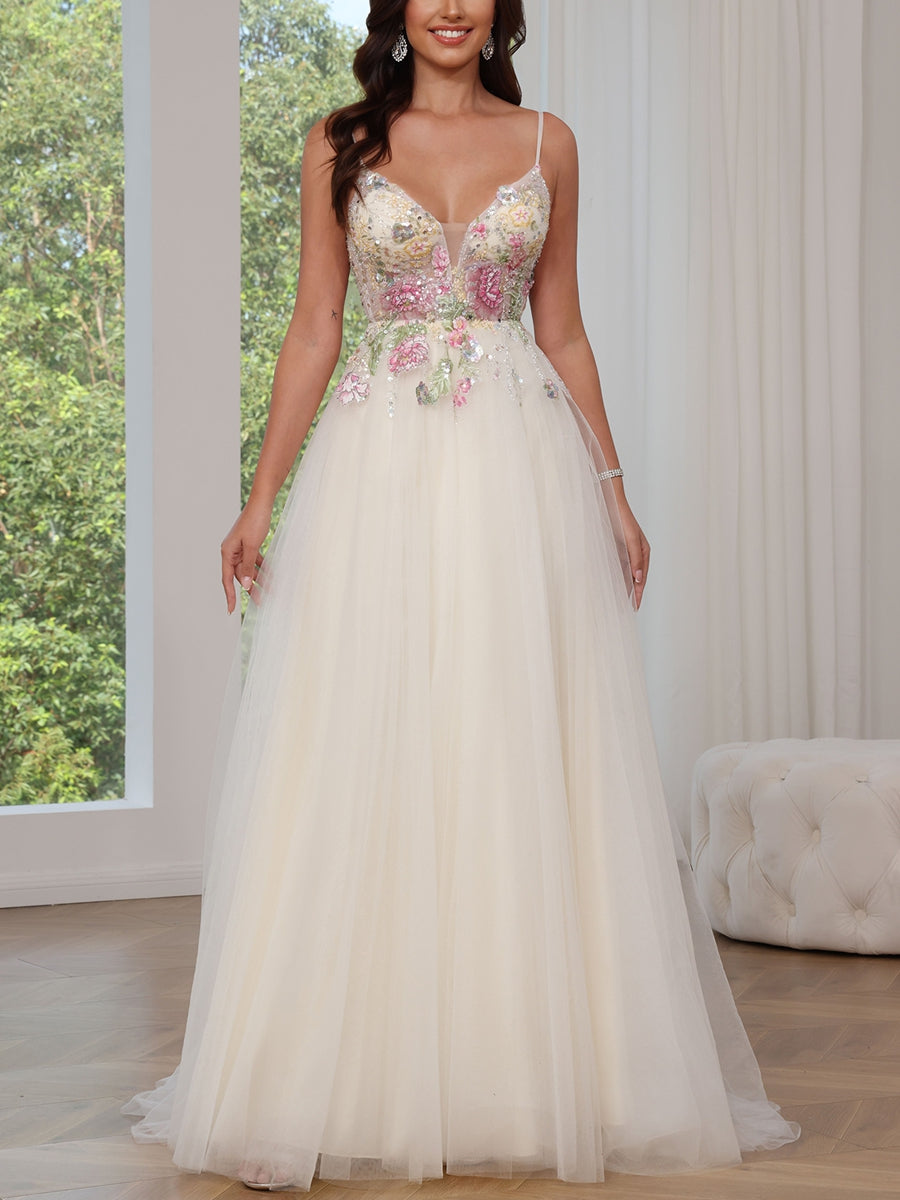 a line princess tulle prom dress 2026 Blush Pink Off Shoulder Prom Dress for Women A Line Tulle Long Evening Gown with Floral Lace Applique Corset Bodice, As Pic