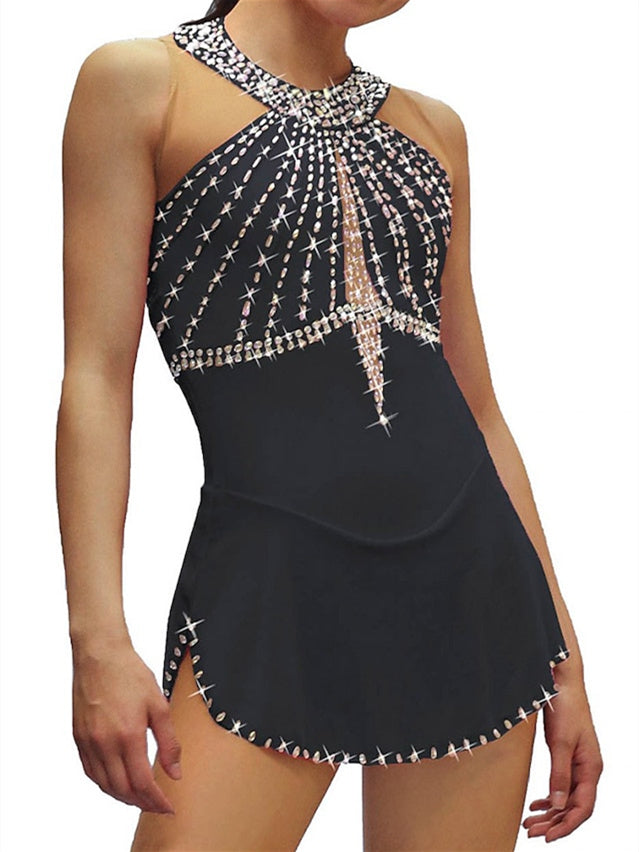 halter figure skating dress Cassandra Figure Skating Dress