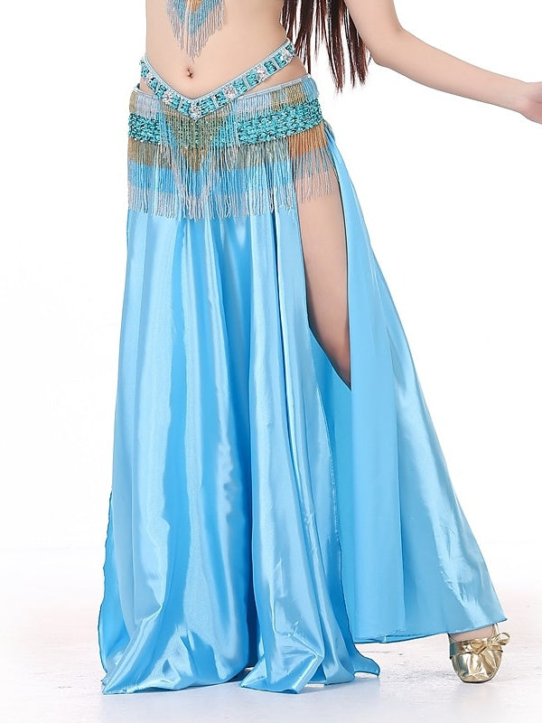 Belly Dance Skirts Glitter Women's Performance Party (WITHOUT BELT)
