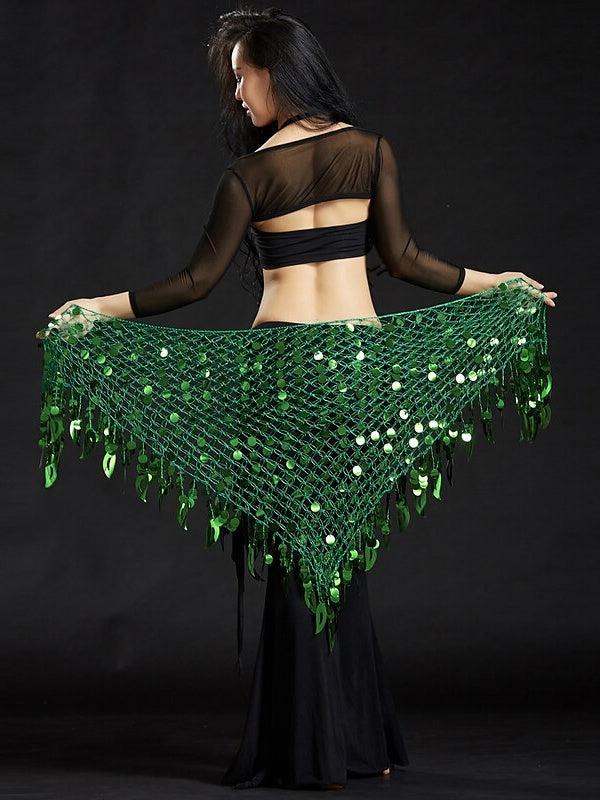Belly Dance Hip Scarves Women's Performance