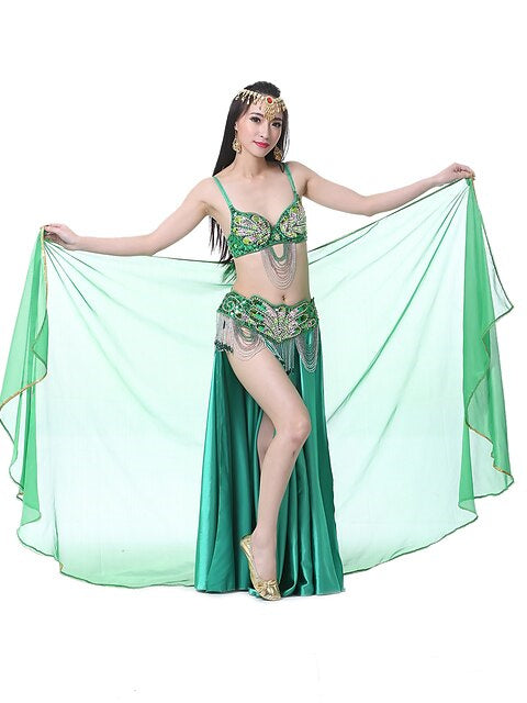 Belly Dance Accessories Veil Hand Scarf Women's Performance Chiffon Scarf