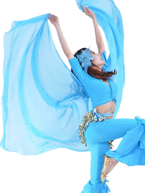 light blue dress sparkly Sparkly Mermaid Light Blue Prom Dress with Slit