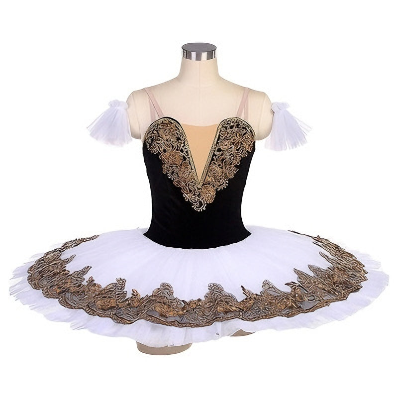 Kids' Dancewear Ballet Dance Dress Velvet Spaghetti Straps Sleeveless Girls' Performance