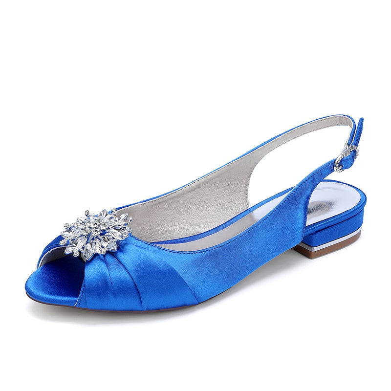 blue dress shoes low heel Nina Sofie Women's Shoes New Navy : 5.5 m
