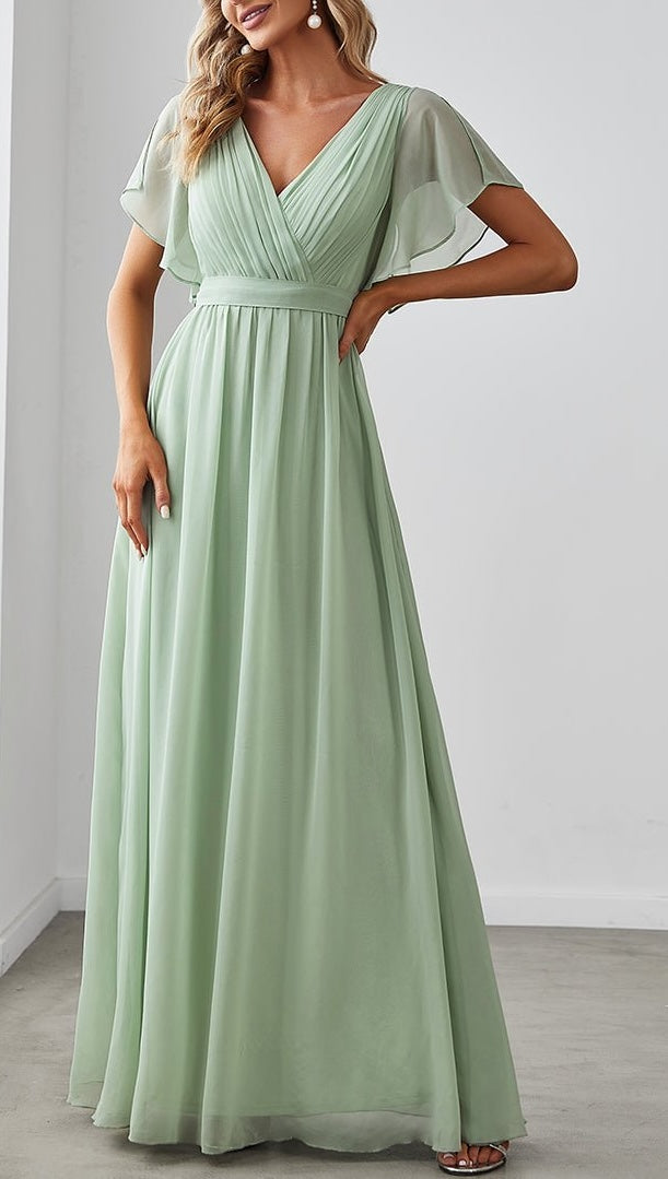Chiffon Bridesmaid Dresses - Mondressy Chiffon Bridesmaid Dresses - Mondressy