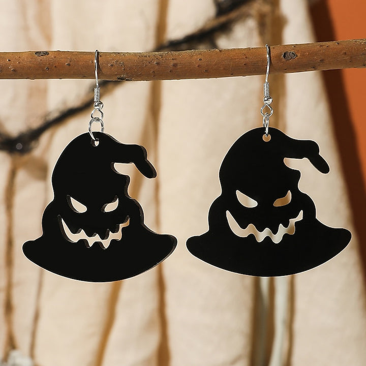 Women's Drop Earrings Delicate Jewelry Classic Halloween Pumpkin Spider Witch Set