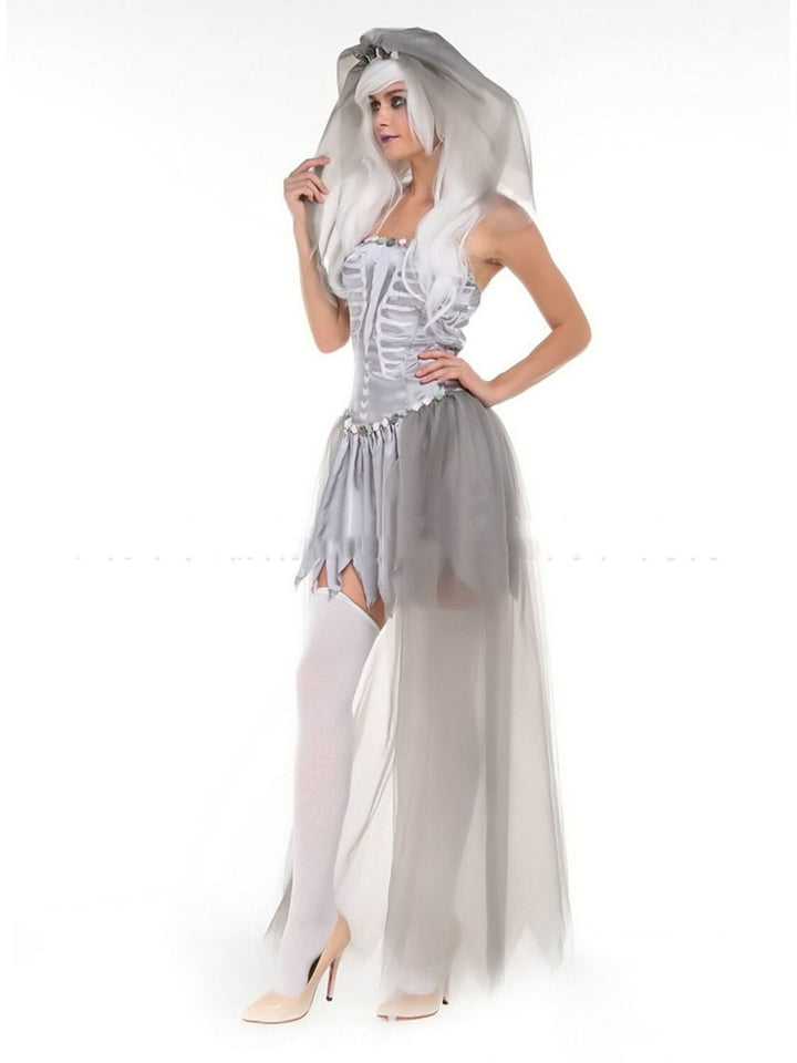 Halloween Party Couple Ghost Movie Scary Masquerade Costumes