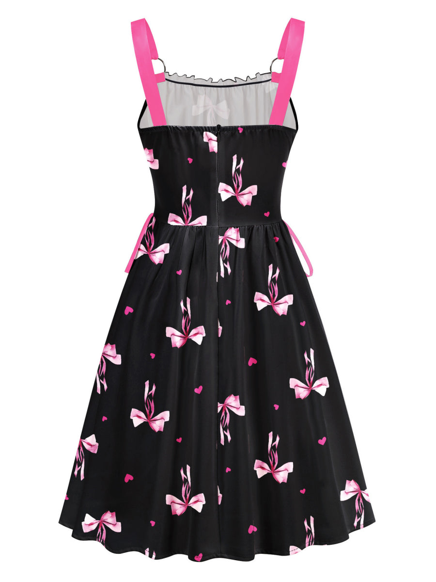 A-Line/Princess Square Neck Sleeveless Knee-Length Halloween Performance Costumes Dress