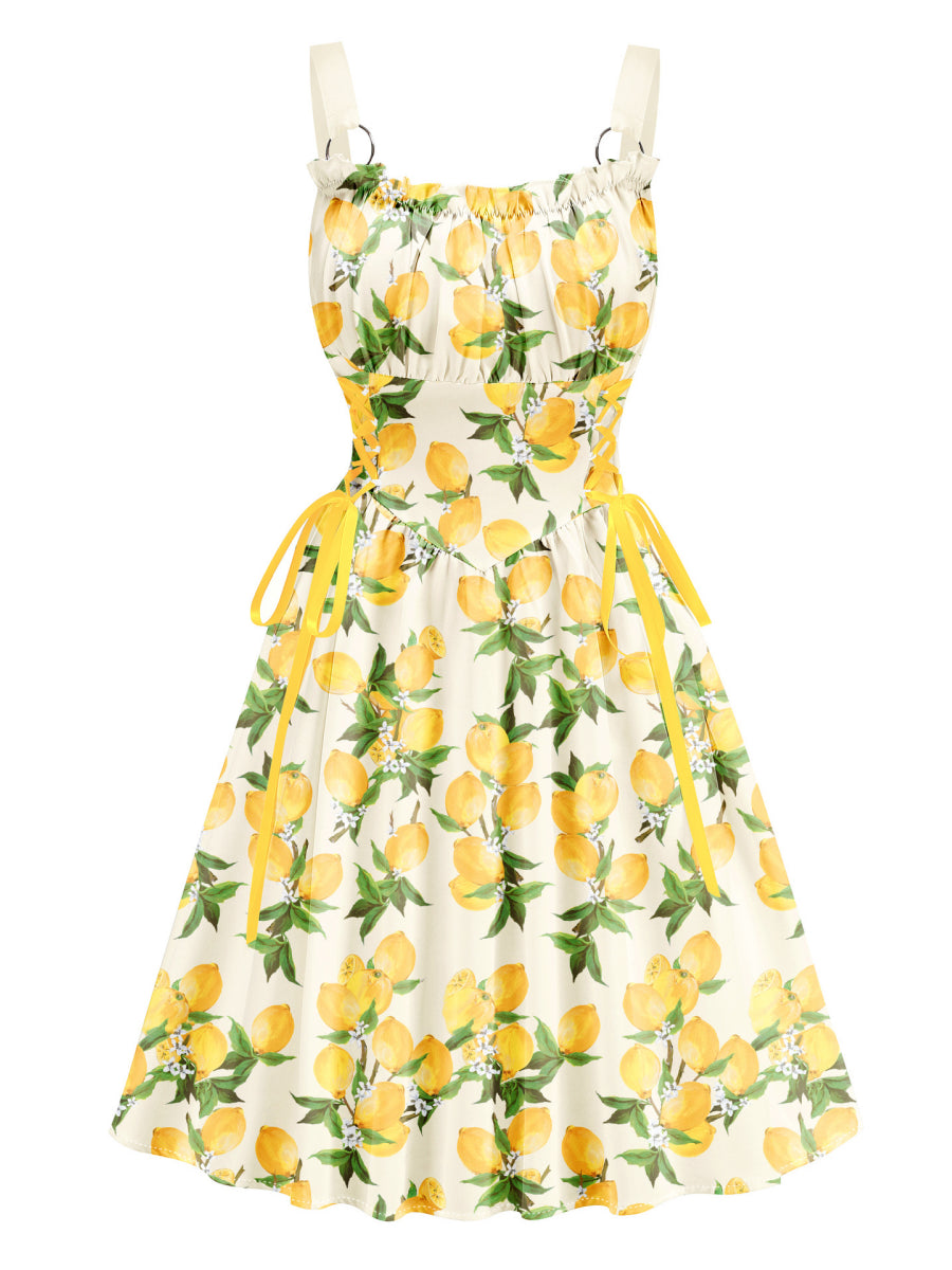 A-Line/Princess Square Neck Sleeveless Knee-Length Halloween Performance Costumes Dress
