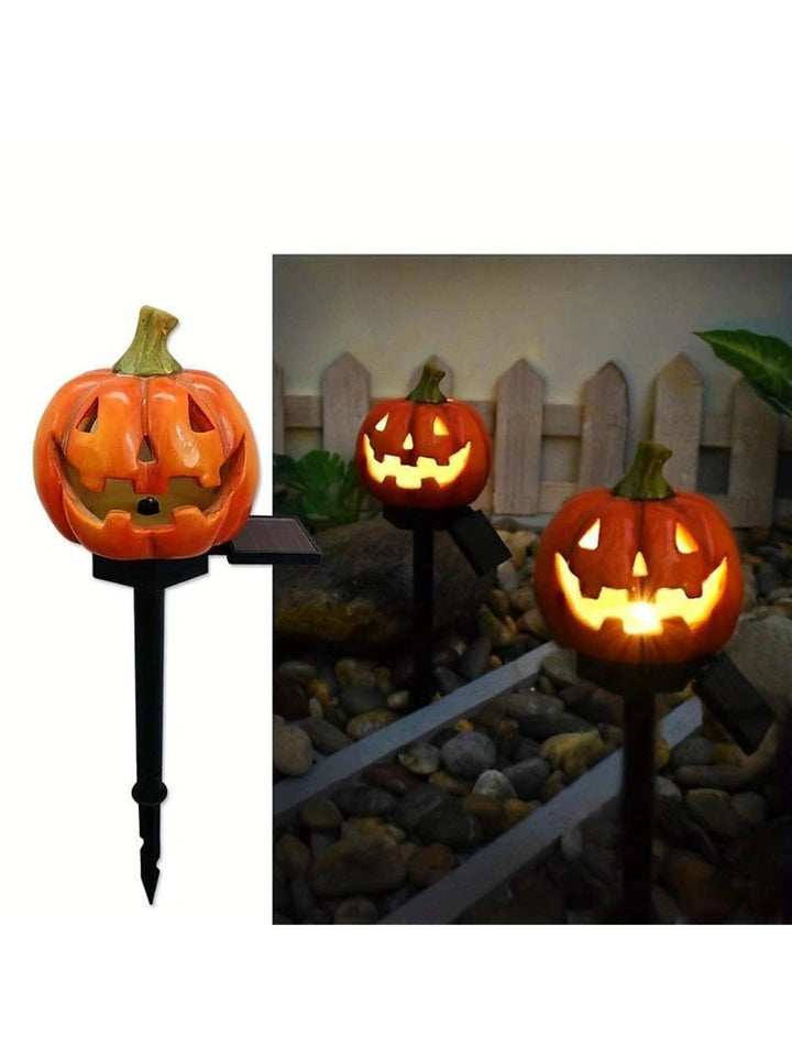 Halloween Outdoor Yard Recessed Floor Solar Decorative Pumpkin Lights