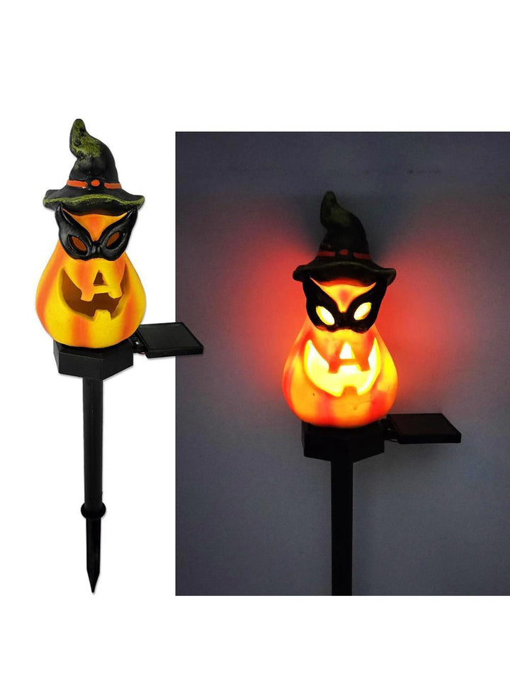 Halloween Outdoor Yard Recessed Floor Solar Decorative Pumpkin Lights