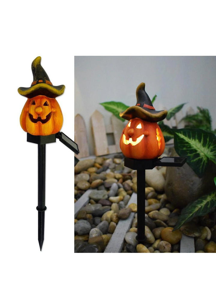 Halloween Outdoor Yard Recessed Floor Solar Decorative Pumpkin Lights