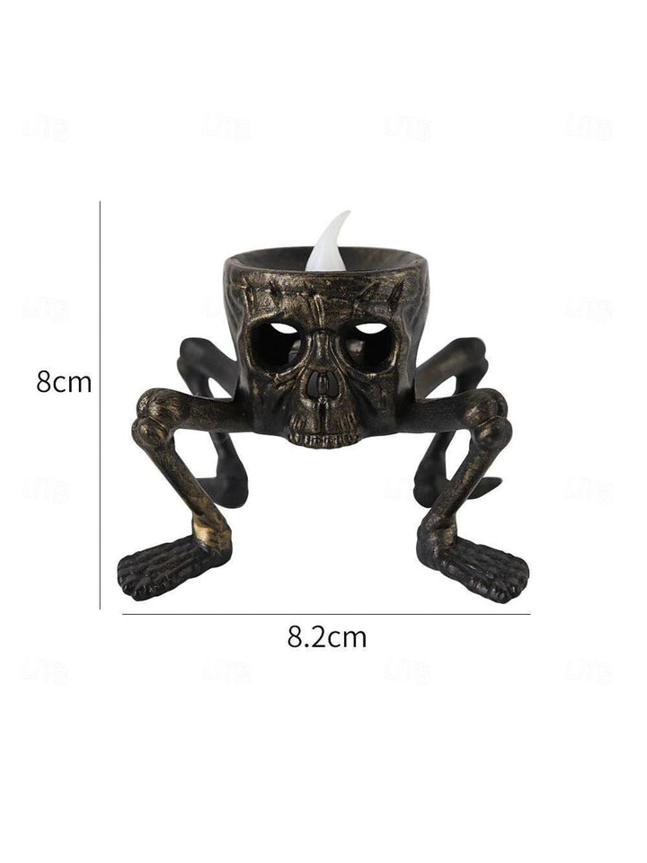 Halloween Vintage Skeleton Hand and Foot LED Candle Atmosphere Light