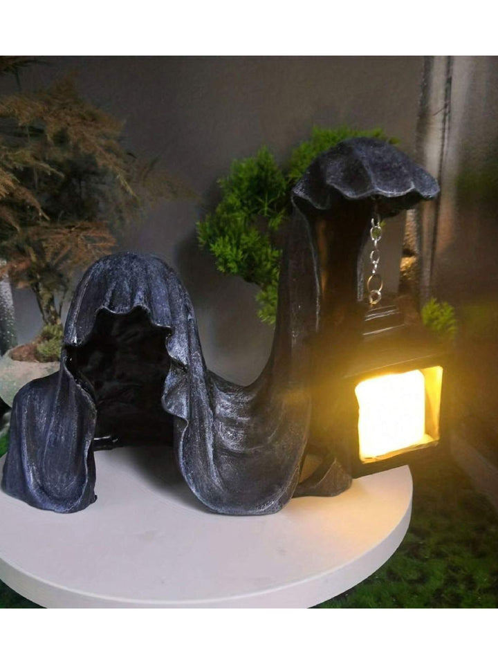 Halloween Horror Carrying Lamp Hell Death Resin Statue Floor Decoration Lights